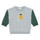 Lässig - Kids Sweater Bio-Baumwolle Lemon Light Blue, Gr. 74/80