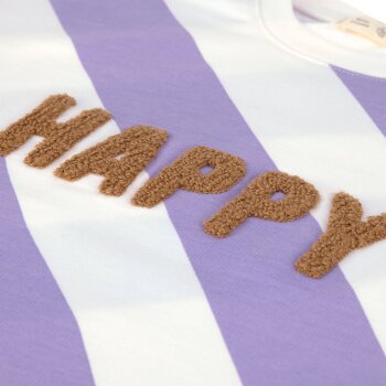 Lässig - Kids Sweater Happy - Milky/Lilac,...