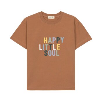 Lässig - T-Shirt Jersey Bio-Baumwolle - Caramel, Gr....
