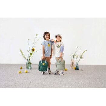 Lässig - T-Shirt Jersey Little Gang Lemon - Light Blue, Gr. 74/80
