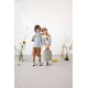Lässig - T-Shirt Jersey Little Gang Lemon - Light Blue, Gr. 74/80