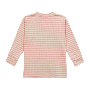 Lässig - Kinder Langarm-Shirt gerippt Little Gang - Cherry Peach, Gr. 86/92
