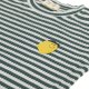 Lässig - Langarmshirt Ribbed - Lemon, Dark Green, Gr. 110/116