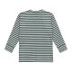 Lässig - Langarmshirt Gerippt Lemon - Dark Green, Gr. 74/80