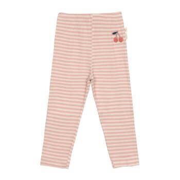 Lässig - Leggings Ribbed - Cherry Peach, Gr. 86/92