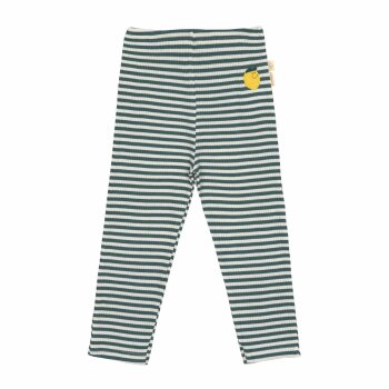 Lässig - Ripp-Leggings Little Gang - Lemon Dark...