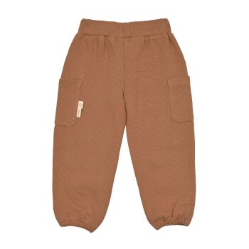 Lässig - Cargo Pants Waffle Bio-Baumwolle - Caramel, Gr. 110/116
