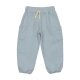 Lässig - Cargo-Hose Waffle Bio-Baumwolle - Light Blue, Gr. 86/92