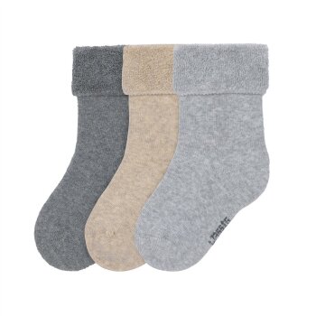 Lässig - Baby Frottee-Socken Little Gang im 3er-Pack...