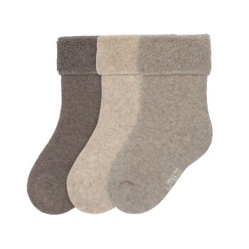 Lässig - Baby Frottee Socken Bio-Baumwolle 3er-Set -...