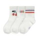 Lässig - Tennissocken Kinder 3er-Set Little Gang - Cherry, Gr. 23-26