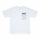 Lässig - Unisex-T-Shirt Happy, Relaxed Fit, Milky, Gr. M, Erwachsene