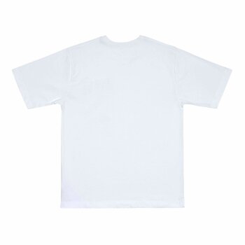 Lässig - Unisex-T-Shirt Relaxed Fit Happy - Milky, Gr. S, Erwachsene