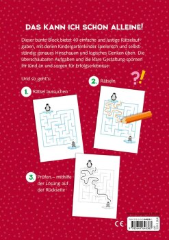 Coppenrath - Mein kleiner Kindergartenblock: Rätsel ohne Text - Lieblingstiere (5)