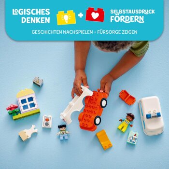 LEGO - Duplo - 10447 Rettungswagen mit Fahrer