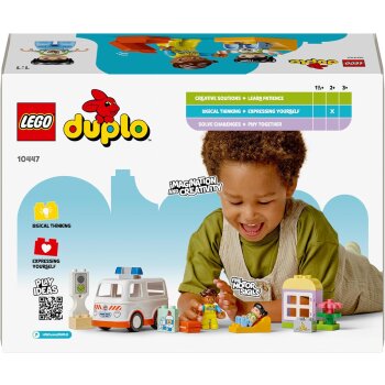 LEGO - Duplo - 10447 Rettungswagen mit Fahrer