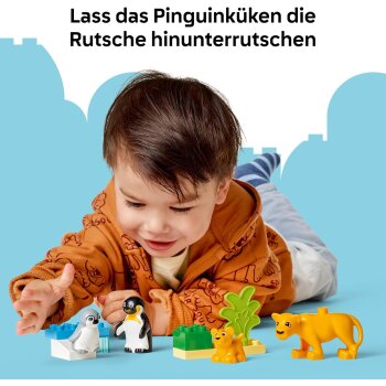 LEGO - Duplo - 10442 Wildtier-Familien: Pinguine und Löwen