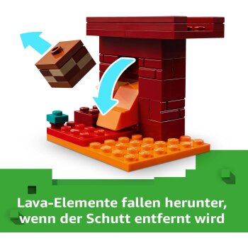 LEGO - Minecraft - 21266 Das Lava-Duell im Nether
