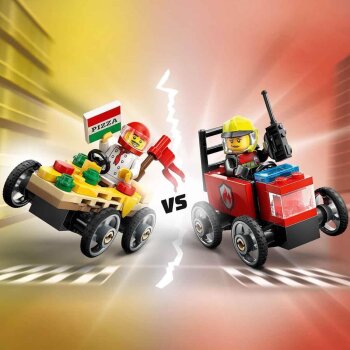 LEGO - City - 60458 Pizzalieferwagen vs. Löschauto