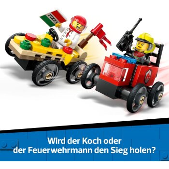 LEGO - City - 60458 Pizzalieferwagen vs. Löschauto