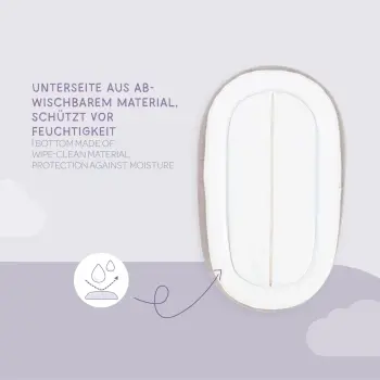 Träumeland - Babynest Home Air Beige meliert