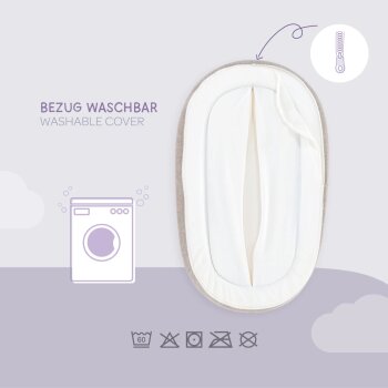 Träumeland - Babynest Home Air Beige meliert