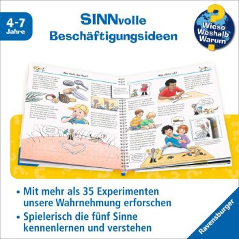 Ravensburger - Wieso? Weshalb? Warum?, Band 31: Experimentieren mit allen Sinnen (A)