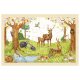 Goki - Puzzle aus Holz - 24 Teile - ab 3 Jahre - Auf der Lichtung