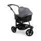 TFK - mono 3 - Kombikinderwagen 2-in-1 mit Luftkammerreifen Premium grau