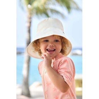 Lässig - Kurzarm Schwimmanzug mit UV-Schutz 60 - Starfish Peach, Gr. 74/80