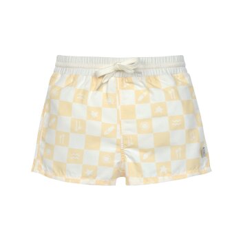 Lässig - Badeshorts - Check Pattern Vanilla, Sea...