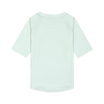Lässig - Kurzarm UV-Shirt Palms Sea Foam - UV-Schutz, Gr. 62/68