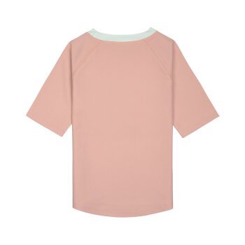 Lässig - Kurzarm-UV-Shirt Rashguard - Make Waves Peach, Gr. 98