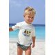 Lässig - Kurzarm-UV-Badeshirt Rashguard - Camper, Sea Salt, Gr. 86