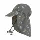 Lässig - UV-Schutz Sonnenhut Flap Hat Palms Deep Olive - Palms Deep Olive, Gr. 46/49