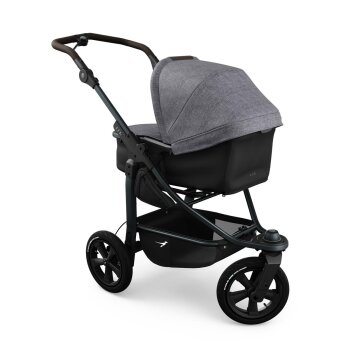 TFK - mono 3 - Kombikinderwagen mit Luftreifen Premium grau