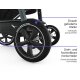 TFK - mono 3 - Kombikinderwagen 2-in-1 mit Luftreifen Premium grau