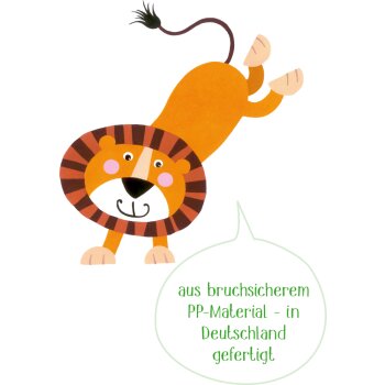 Die Spiegelburg - Freche Rasselbande - Teller Löwe (4)