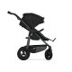 TFK - mono 4 - Kombikinderwagen 2-in-1 mit Luftreifen Schwarz