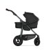 TFK - mono 4 - Kombikinderwagen 2-in-1 mit Luftreifen Schwarz