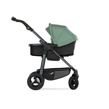 TFK - mono 4 - Kombikinderwagen 2-in-1 mit Schaumreifen Olive