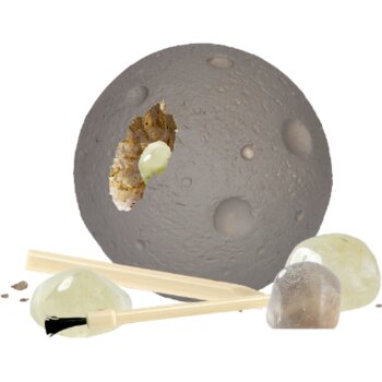 Die Spiegelburg - Edelstein - Ausgrabungsset. Planet - Wild+Cool, sort. (8)