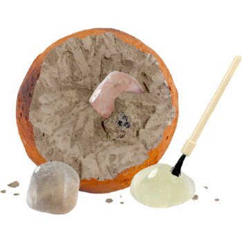 Die Spiegelburg - Edelstein - Ausgrabungsset. Planet - Wild+Cool, sort. (8)