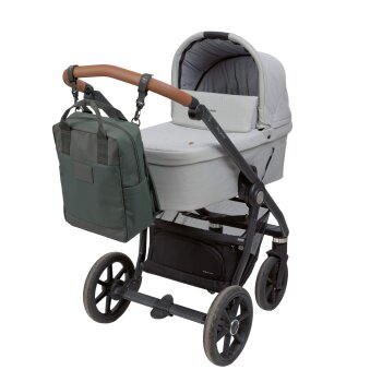 Lässig - Wickelrucksack - Vividal Backpack, Dunkelgrün