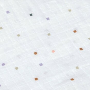 Lässig - Mulltücher 3er Set 85 x 85 cm - Bio Baumwolle, Happy Fruits, Rosa (2)