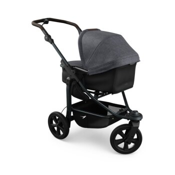 TFK - mono 3 - Kinderwagen PREMIUM-SCHWARZ (Schaumreifen)