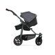 TFK - mono 3 - Kombikinderwagen 2-in-1 mit Luftkammerreifen Premium schwarz