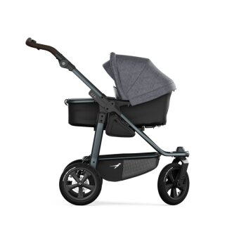 TFK - mono 3 - Kinderwagen PREMIUM-SCHWARZ (Luftreifen)