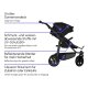 TFK - mono 3 - Kombikinderwagen mit Luftreifen Premium schwarz