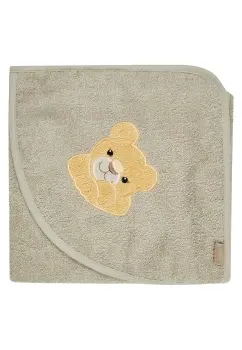 Sterntaler - Kapuzenbadetuch Löwe Leo (80x80 cm)